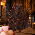 The Armored Kingdom Gourmet "OH" That's Hot! Beef Jerky-3oz-Protein Dried Savory Meat with Cayenne Pepper-Teriyaki Sauce-USDA Inspected