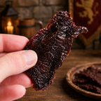 The Armored Kingdom Gourmet Tropical Fusion Beef Jerky-3oz-High-Protein Dried Meat Snack-USDA Certified
