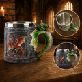 The Armored Kingdom Legacy of the Firewing Dragon Mug-Collector Gift Piece-Durable Build