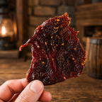 The Armored Kingdom Gourmet Sea Salt, Honey & Pepper Beef Jerky-3oz-protein dry snack