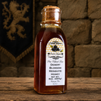 The Armored Kingdom Premium Desert Blossom Mesquite Honey Bottle-8oz-Sweet-Raw-Natural-Natural Sweetner