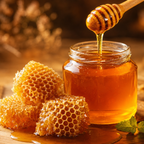 The Armored Kingdom Premium Desert Blossom Mesquite Honey Bottle-8oz-Sweet-Raw-Natural-Natural Sweetner