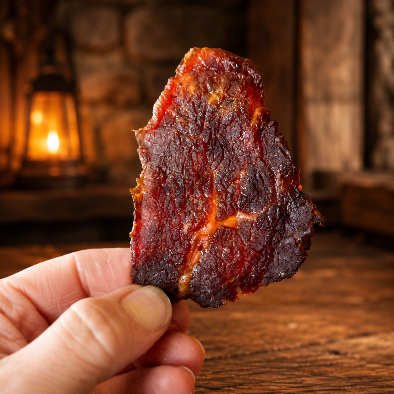 The Armored Kingdom Gourmet Mango Habanero Beef Jerky-3oz High Protein Spicy Dried Meat Snacks , Real Mango Fruit Used, High Protein Snack, Dry