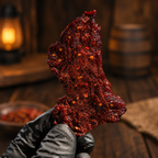 The Armored Kingdom Gourmet Armageddon Beef Jerky-THE HOTTEST BEEF JERKY EVER!- Inferno Dried Snack-Handcrafted for Adults-U.S.A. Inspected