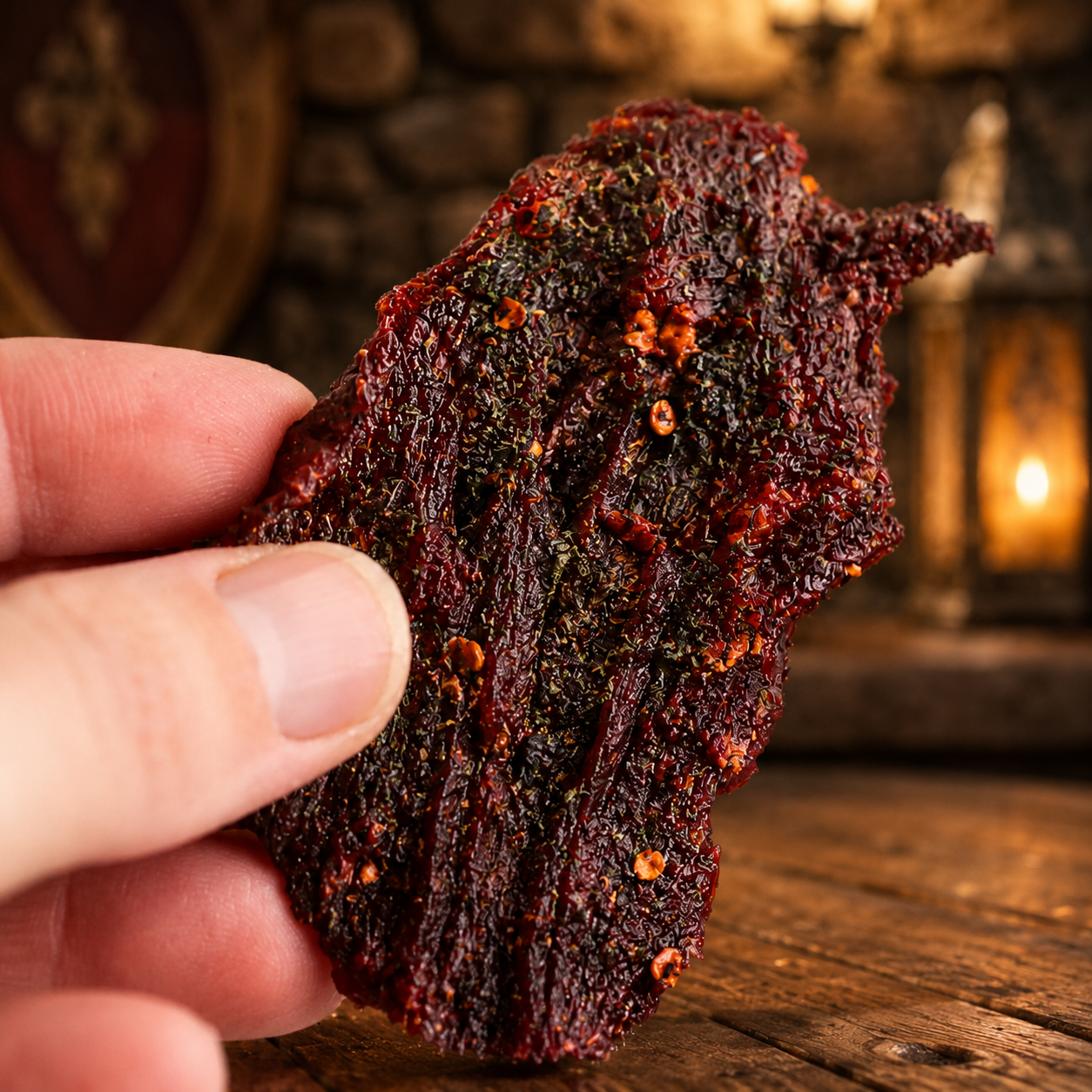 The Armored Kingdom Gourmet Carne Asada Beef Jerky-3oz