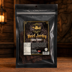The Armored Kingdom Gourmet Spicy Sweet Jerky-Dried Snack-Dry Meat-Protein Snack-Savory