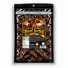 Lemon Pepper Gourmet Beef Jerky by The Armored Kingdom Jerky-3oz-High Protein-Dried Snack- The Armored Kingdom - The Armored Kingdom