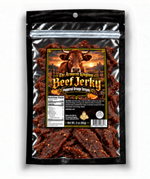 Peppered Orange Teriyaki Gourmet Beef Jerky by The Armored Kingdom Jerky 3oz Premium Cuts, Bold Spicy Heat, High Protein, Savory Flavorful Blend, The Armored Kingdom - The Armored Kingdom