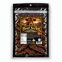 Straight Whiskey Gourmet Beef Jerky by The Armored Kingdom Jerky-3oz-High Protein Dry Snack-Savory-Marinated with straight whiskey- The Armored Kingdom - The Armored Kingdom