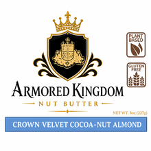 The Armored Kingdom Crown Velvet Cocoa Nut Almond Nut Butter Spread Treat-Chocolate, Almonds, Coconut - The Armored Kingdom