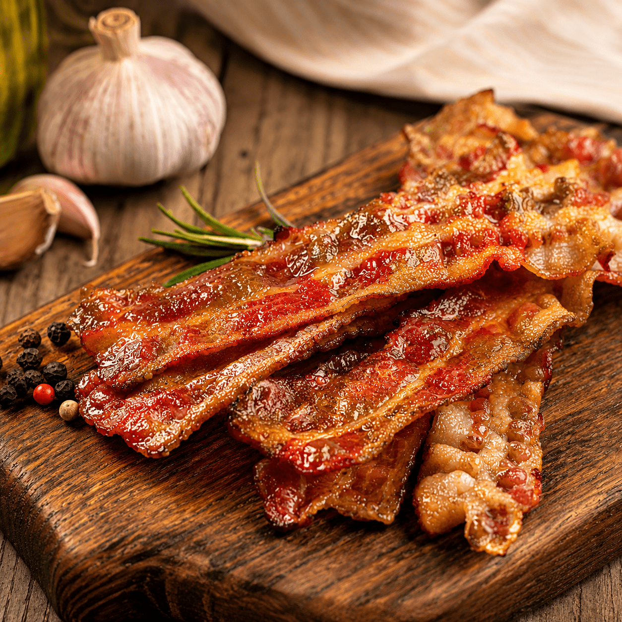 The Armored Kingdom Gourmet Applewood Smoke Style Bacon Jerky Bag-USA Made-Delicious Protein Snack-Ready to Eat Tender Snack-Premium Bacon - The Armored Kingdom