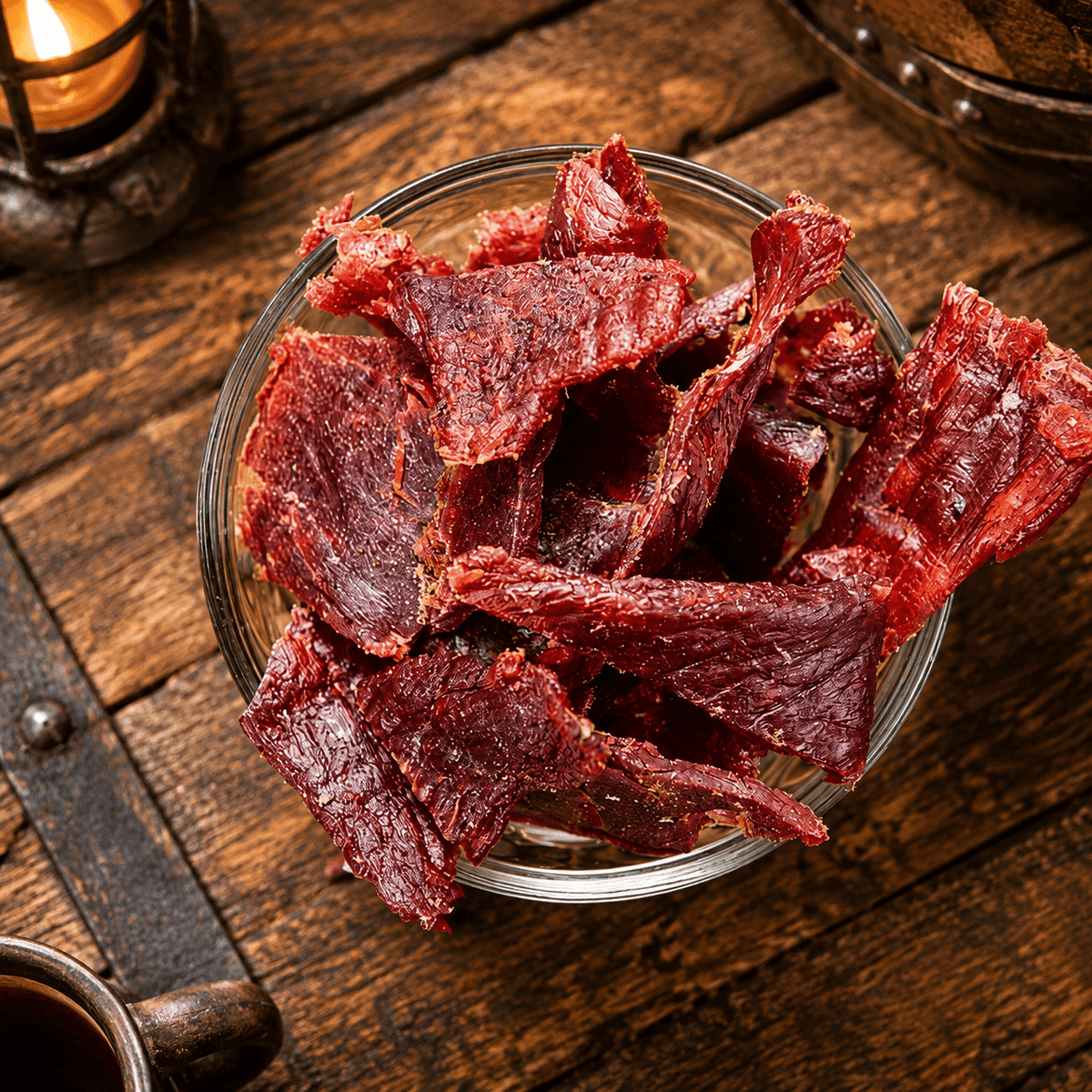 The Armored Kingdom Gourmet Classic Original Style Jerky-3oz-Traditional & Savory-USA Made High Protein Dried Snack-Resealable Sharing Size Bag - The Armored Kingdom