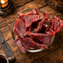 The Armored Kingdom Gourmet Classic Original Style Jerky-3oz-Traditional & Savory-USA Made High Protein Dried Snack-Resealable Sharing Size Bag - The Armored Kingdom