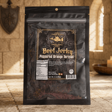 The Armored Kingdom Gourmet Peppered Orange Teriyaki Beef Jerky - The Armored Kingdom