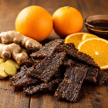 The Armored Kingdom Gourmet Peppered Orange Teriyaki Beef Jerky - The Armored Kingdom