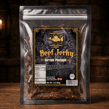 The Armored Kingdom Gourmet Serrano Pineapple Beef Jerky-3oz-USA Made-Dried Meat-Protein Snack - The Armored Kingdom