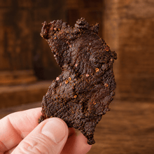 The Armored Kingdom Gourmet Straight Whiskey Beef Jerky-3oz-High Protein Dry Snack-Savory-Marinated with straight whiskey - The Armored Kingdom