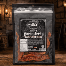 The Armored Kingdom Gourmet Western BBQ Recipe Bacon Jerky-Crunchy Strips-USA Made-Authentic Smoky Sweetness-Savory Richness-Bold Taste - The Armored Kingdom