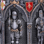The Armored Kingdom Knight's Vow Mug-Stainless Steel-Heavy Duty Medieval Mug-Built for Daily Use-Regal Design - The Armored Kingdom