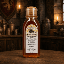 The Armored Kingdom Premium Desert Blossom Mesquite Honey Bottle-8oz-Sweet-Raw-Natural-Natural Sweetner - The Armored Kingdom