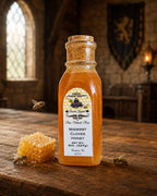 The Armored Kingdom Premium Midwest Clover Honey Bottle-Raw-Sweet-Natural-Healthy- Smooth, Sweet, Light floral Natural Taste - The Armored Kingdom