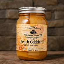 The Armored Kingdom Premium Peach Cobbler Pie in a Jar-16 oz-Real Delicious Peaches - The Armored Kingdom