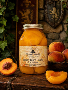 The Armored Kingdom Premium Peachy Peach Halves (32oz)-Peeled & Pitted-Ready to Eat-Healthy - The Armored Kingdom
