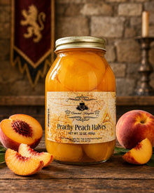 The Armored Kingdom Premium Peachy Peach Halves (32oz)-Peeled & Pitted-Ready to Eat-Healthy - The Armored Kingdom
