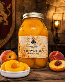 The Armored Kingdom Premium Peachy Peach Halves (32oz)-Peeled & Pitted-Ready to Eat-Healthy - The Armored Kingdom