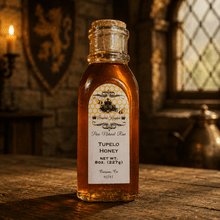 The Armored Kingdom Premium Tupelo Honey Bottle(8oz)-Pure-Natural-Small Batch - The Armored Kingdom