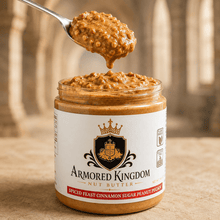 The Armored Kingdom Spiced Feast Cinnamon Sugar Peanut Pecan Nutbutter Spread Treat-Sweet Flavor - The Armored Kingdom