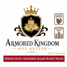 The Armored Kingdom Spiced Feast Cinnamon Sugar Peanut Pecan Nutbutter Spread Treat-Sweet Flavor - The Armored Kingdom