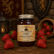 The Armored Kingdom Strawberry Jam Preserves 16oz Rich Flavor & Perfect for Spreads & Toasts - The Armored Kingdom